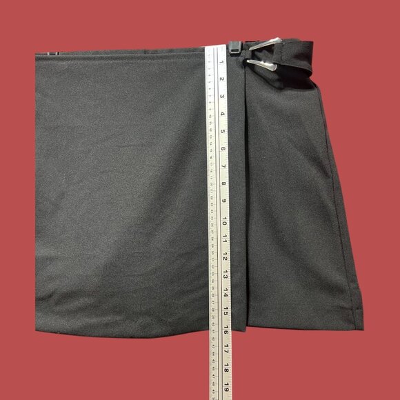 Bold Elements - Women's Mid-Rise Skort - Black - Extra Large - Picture 9 of 16